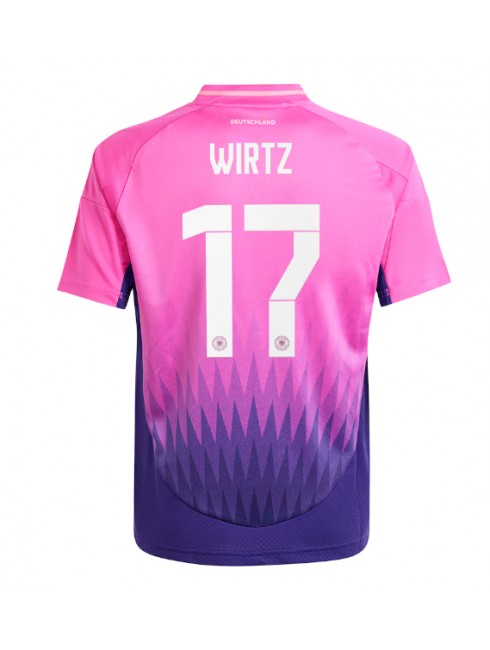 Njemačka Florian Wirtz #17 Gostujuci Dres EP 2024 Kratak Rukavima Njemačka Florian Wirtz #17 Gostujuci Dres EP 2024 Kratak Rukavima